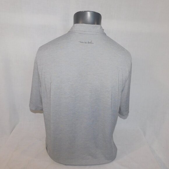 Travis Mathew Mens XL Gray with Color Speckles Short Sleeve Golf Polo Shirt - Picture 9 of 11